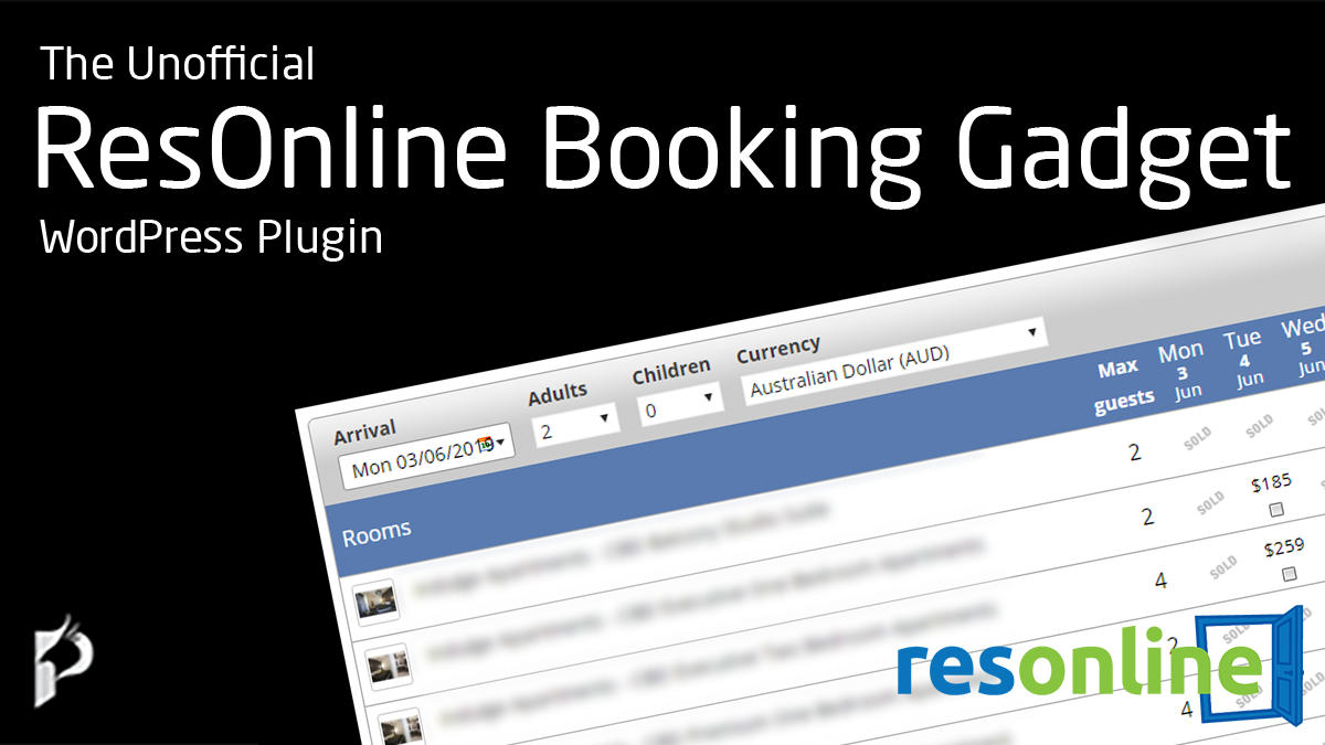 ResOnline Booking Gadget WordPress Plugin